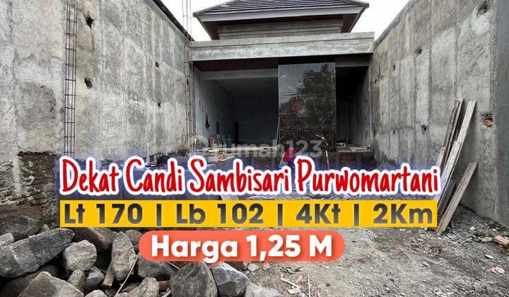 Rumah Full Furnish Dengan Tanah Luas Dekat Candi Sambisari Dan Exit Tol Kalasan Sleman 1