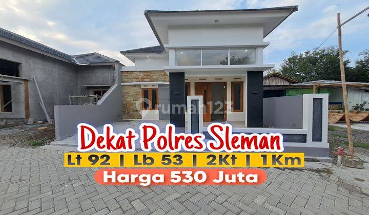 Rumah Siap Huni Di Krapyak Triharjo Sleman . 700 Meter Dari Polres Sleman 1