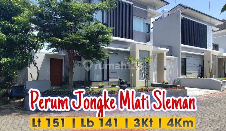 Rumah Hook Dalam Perum Elit Di Jalan Palagan Km 7 Barat Hyatt Hotel Palagan 1