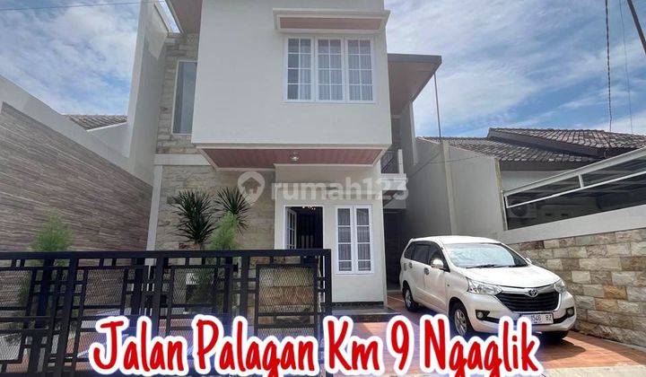 Rumah 2 Lantai Di Jalan Palagan Km 9 Ngaglik Sleman Dekat Pasar Renjondani 1