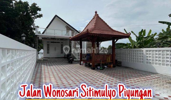 Villa Mewah Dengan Kolam Renang Pribadi Dengan Tanah Luas Di Sitimulyo Piyungan Bantul 1