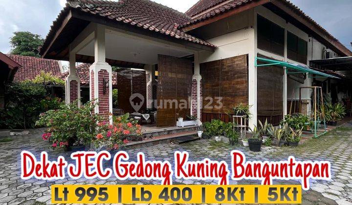 Rumah Etnik Joglo Dengan Tanah Luas Di Wonocatur Banguntapan Dekat Jalan Raya Gedong Kuning Dan Jogja Expo Center 1