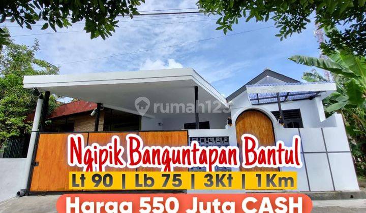 Rumah Baru Dekat Uad Terpadu Di Ngipik Banguntapan Bantul Rumah SHM - Sertifikat Hak Milik Baru di Banguntapan 1