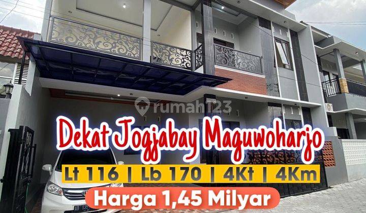 Rumah 2 Lantai Utara Jogjabay Maguwoharjo Di Wedomartani Sleman Rumah SHM - Sertifikat Hak Milik Baru 1