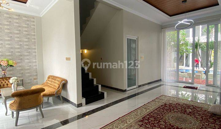 Rumah Mewah Furnish Dengan Kolam Renang Pribadi Di Jalan Palagan Km 8 Dekat Hotel Hyatt.100 Meter Dari Jalan Raya Palagan Km 8 Ngaglik Sleman 2