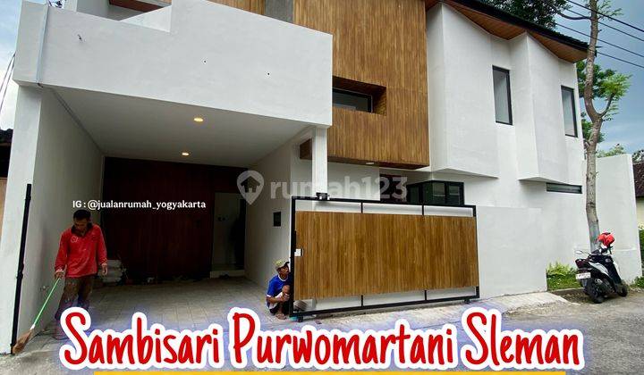 Rumah Modern 2 Lantai Di Sambisari Purwomartani Kalasan Sleman Dekat Pamella 7 Dan Kadisoka 1