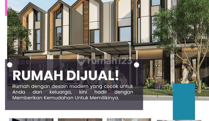 Rumah 2 Lantai Dp 10% Di Bayarin Siap Huni Desember 1