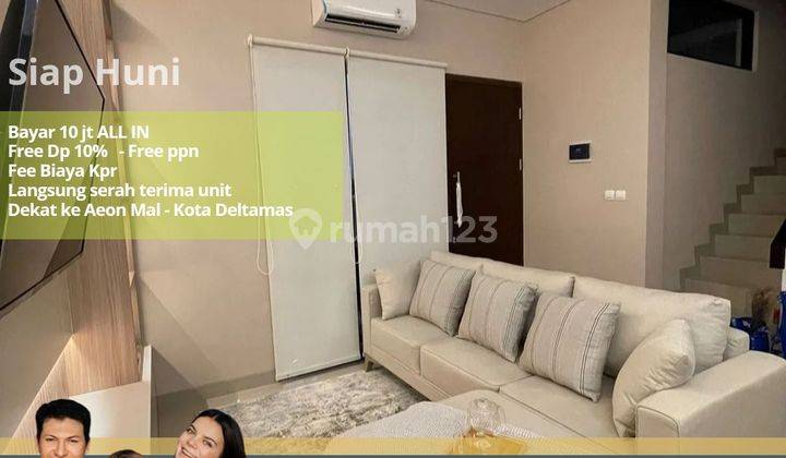 -Rumah di Aeon mall - Cluster deltamas Baru Selatan 1