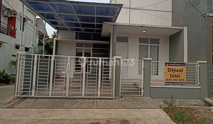 rumah 1 lantai di pondok gede. bangunan baru.siap huni 1