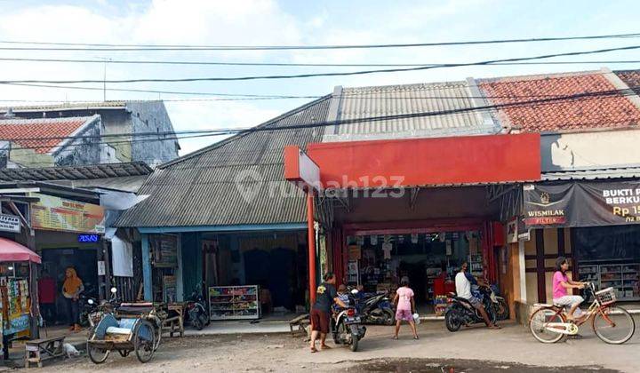 RUKO  + Tanah //gudang Pasar Karang sembung 1