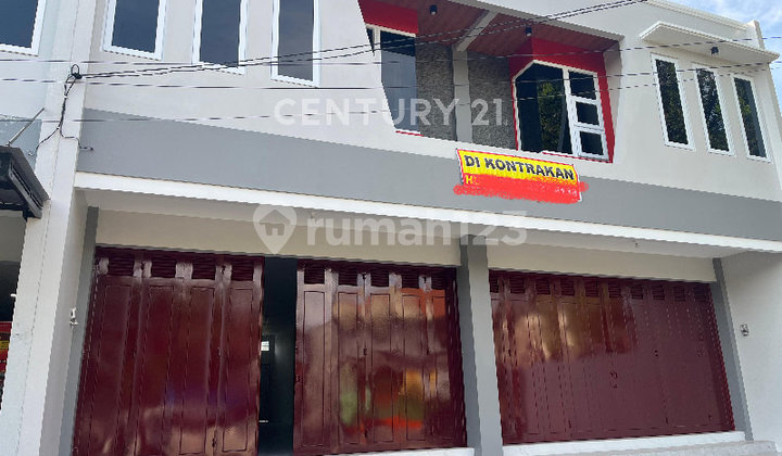 Ruko 2 Lantai Bangunan Baru Di Jalan Utama Pulasaren 