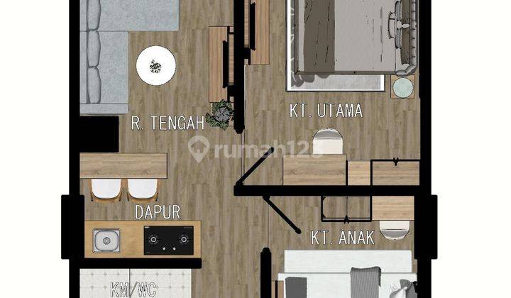 Dijual Apartemen Murah, Nyaman & Aman Podomoro Golf View 2