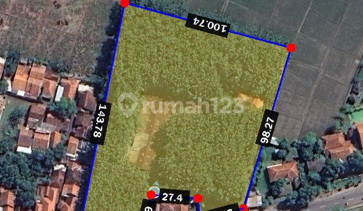 FOR SALE LAND & WAREHOUSE IN WALED, CIRTIM CITY
