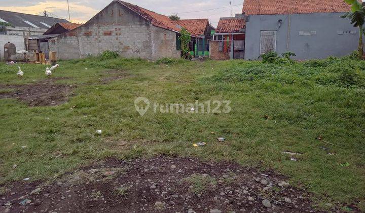 Dijual Lahan Darat Lokasi Pinggir Jalan Raya Pisangan Tambun Utara 1