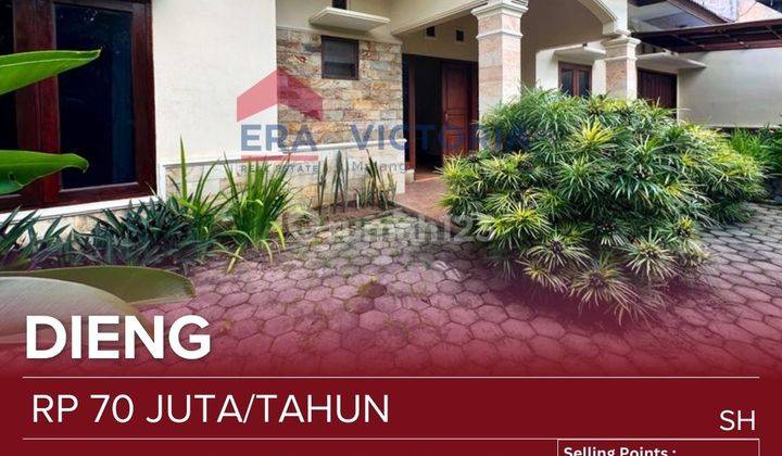 Disewakan Rumah Dekat CyberMall Dieng Malang 1