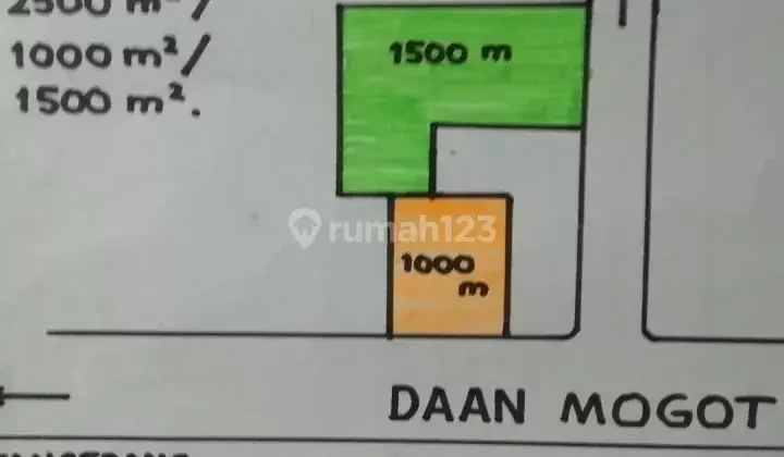 Tanah COCOK buat SHOWROOM, BENGKEL, HOTEL, KANTOR