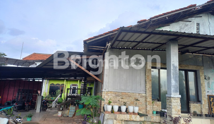 RUMAH HARGA TANAH PINGGIR JALAN RAYA