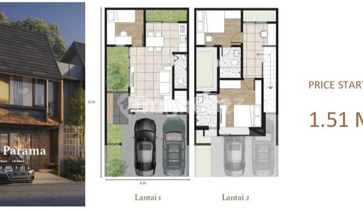 RUMAH MEWAH 2 LANTAI DEKAT TOL CIPUTAT 2
