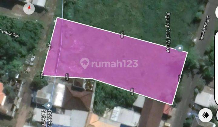 DEMAK PURA LAND, WEST DENPASAR IS SUITABLE FOR HOUSING / PLOT 2