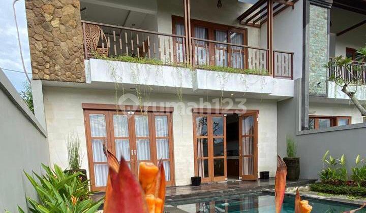 Villa Tegenungan Gianyar 3br View Pemandangan Alam Dekat Air Terjun Tegenungan 1
