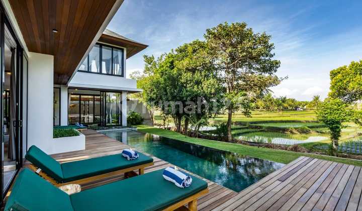 Villa 3 Kamar Siap Disewa dengan Pemandangan Sawah