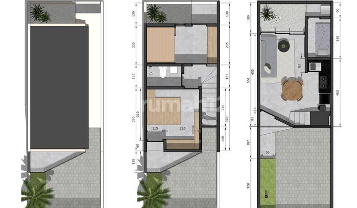Rumah Baru dengan Desain Minimalis Modern Townhouse 12