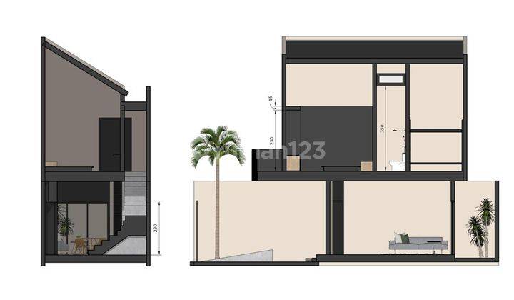 Rumah Baru dengan Desain Minimalis Modern Townhouse 13