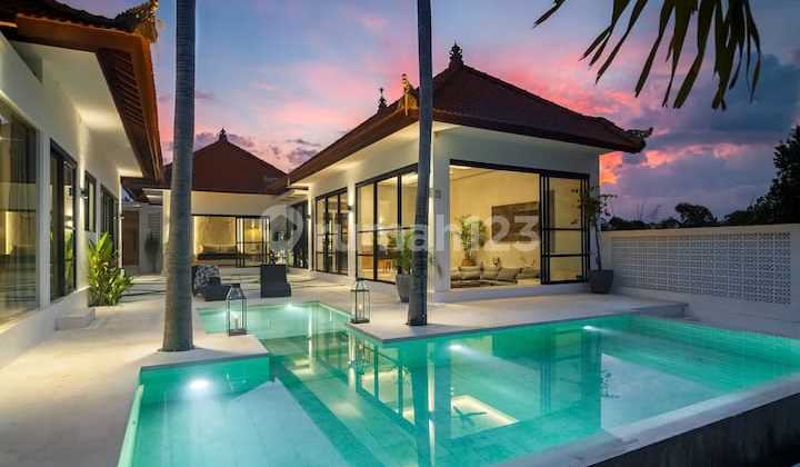 Beautiful And Modern 4 BR Villa For Rent In Pererenan Bali