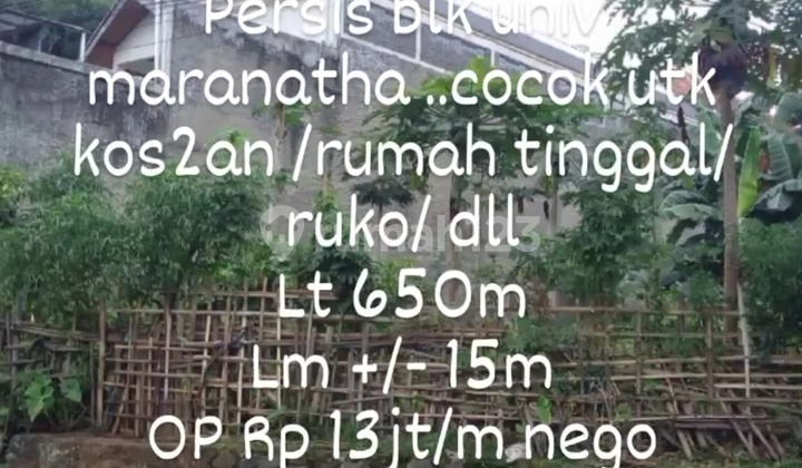 Tanah di Jln. CIBOGO 650 SHM 1