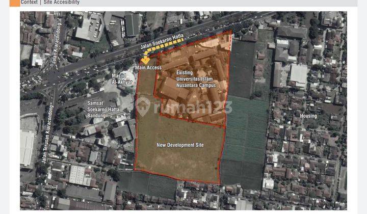 Tanah Luas Dan Strategis di Soekarno Hatta Bandung  1