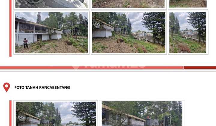 Rumah Ruang Usaha Tanah Luas di Rancabentang Ciumbuleuit Bandung