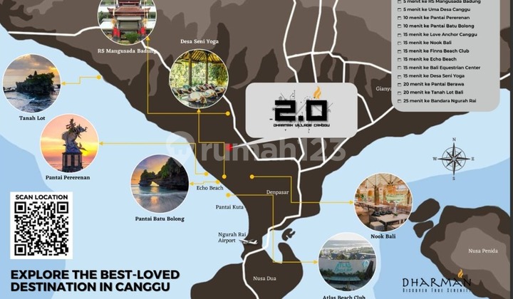 New House Villa Furnish +SwimmPool In Dharman Village Canggu Bali 2