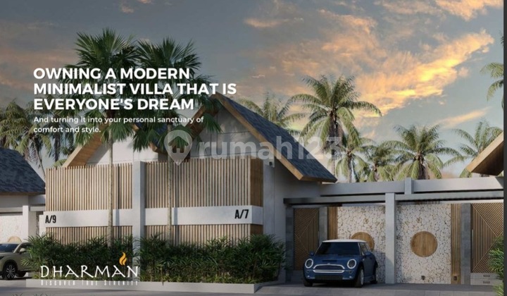 For Sale New House Furnish With Pool DHARMAN VILLAGE CANGGU BALI 2