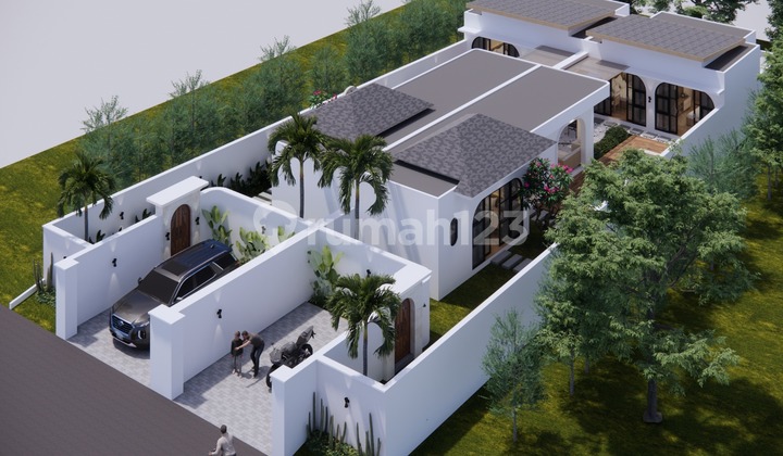 Villa Mewah Luas 2.5 Are dengan 3 Kamar Tidur dan Kolam Renang di Ungasan Kuta Selatan Badung Bali [Kode-Ks.in.26041402]