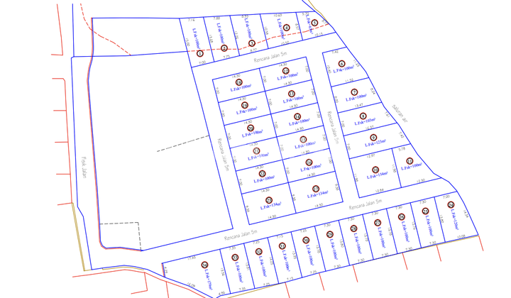 LEASE Strategic Land Parcel for Padangsambian, West Denpasar