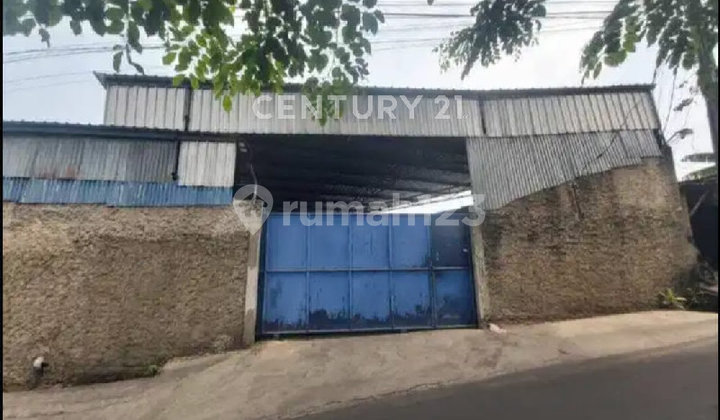 Tanah Bangunan Workshop dan Kantor di Pasar Rebo Jakarta Timur