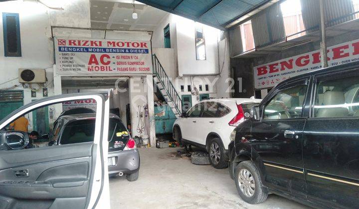 DiJual Tempat Usaha Bengkel Mobil Lokasi Strategis 2