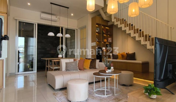 RUMAH MODERN INDUSTRIAL FULL FURNISH DEKAT DI SUKUN MALANG KOTA 2