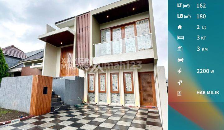 Rumah Baru Gress Premium Mewah di Greenwood Golf Araya Malang 1