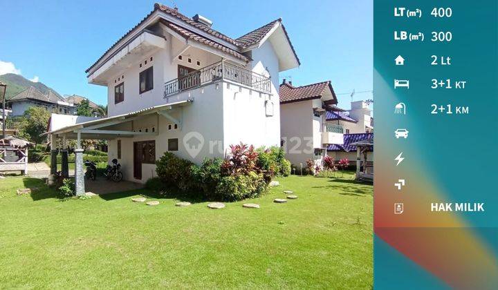 Villa Kawasan Wisata View Pegunungan di Agro Kusuma Batu 1