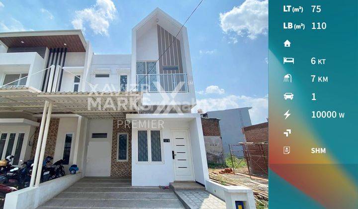 Rumah 2 Lantai Dekat Kampus Brawijaya di Sarangan Atas Malang