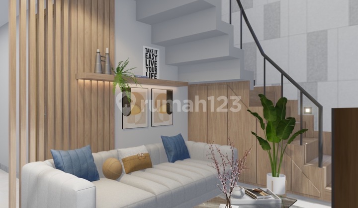 Rumah Modern Baru 1,5 Lantai Full Perabot Di Sukun Malang 2