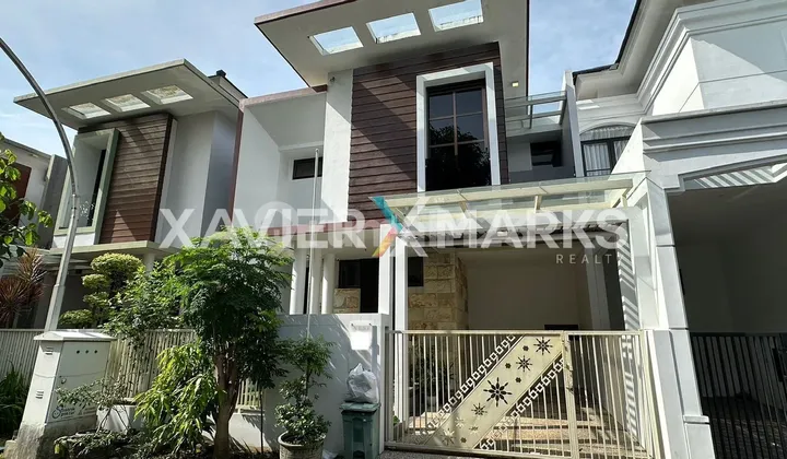 Dijual Rumah 2 Lantai Fully Furnished Dekat Dari Raya Suhat, Ub & Polinema di Permata Jingga Kota Malang