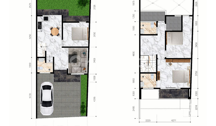 Rumah Baru 3 Unit Only Dekat Gerbang Tol Kukusan Beji Depok 2