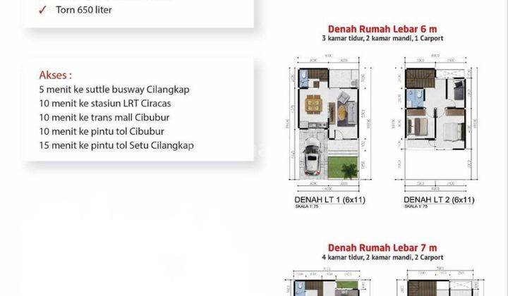 Rumah Ready Dp 0 Fasum Kolam Renang Cipayung Jakarta Timur 2