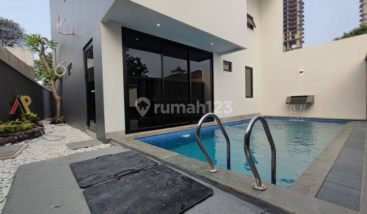 Rumah Kemang Private Pool + Rooftop Akses Lebar Jakarta Selatan 2