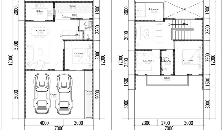 Rumah Baru Dalam Komplek Pancoran Mas Permai Mampang Depok