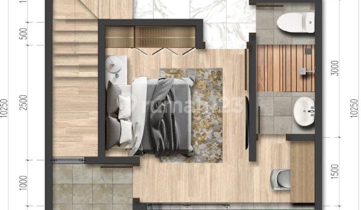 Rumah Minimalis Modern Dekat Gerbang Toll Desari Pancoran Mas Depok 2