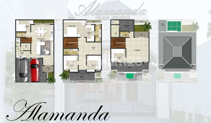 Cluster Alamanda Cibubur Dekat Bukit Permai Jakarta Timur 2