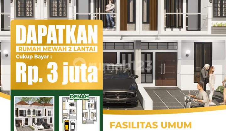 Strategic New Cluster House Near Grogol Limo Toll Road Depok 2
